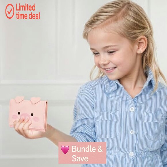 Leather RFID Blocking Trifold Wallet with ID Window for Women - Picture 4 of 8